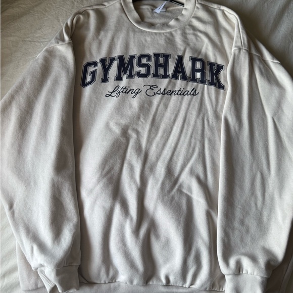Gymshark Off-White Crewneck Sweater - Picture 2 of 3